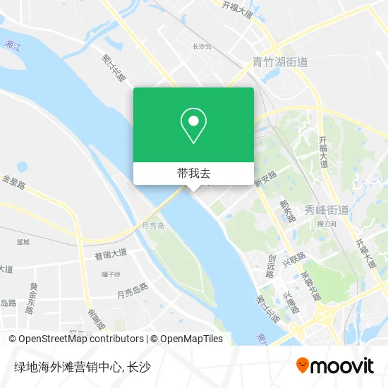 绿地海外滩营销中心地图