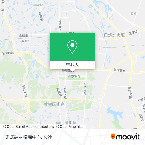 家居建材招商中心地图