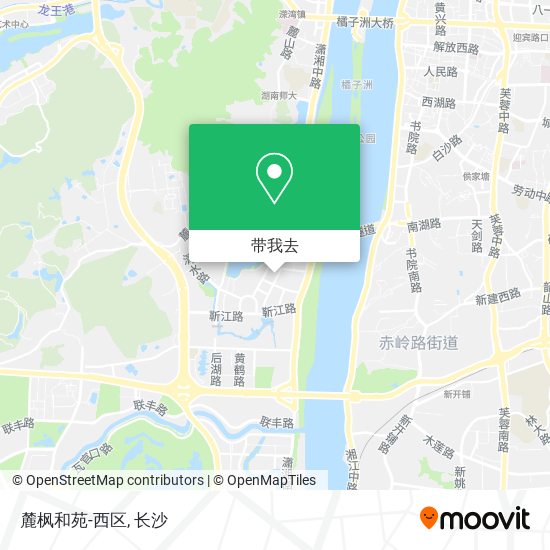 麓枫和苑-西区地图