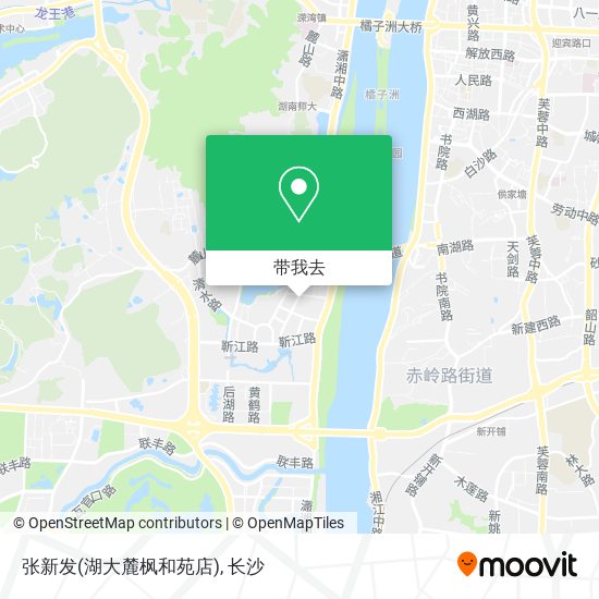 张新发(湖大麓枫和苑店)地图