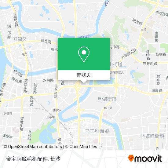 金宝牌脱毛机配件地图