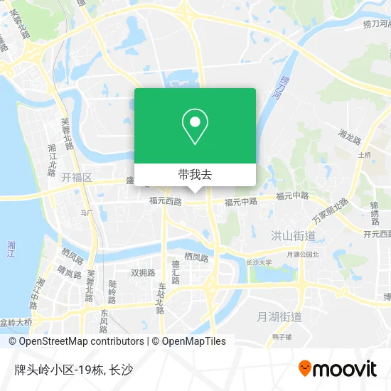 牌头岭小区-19栋地图