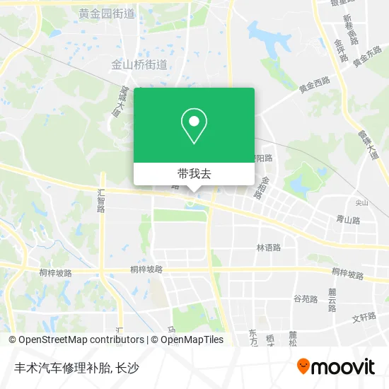 丰术汽车修理补胎地图