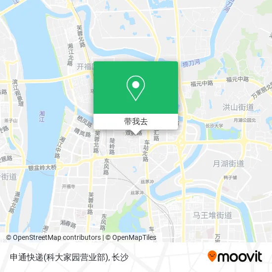 申通快递(科大家园营业部)地图