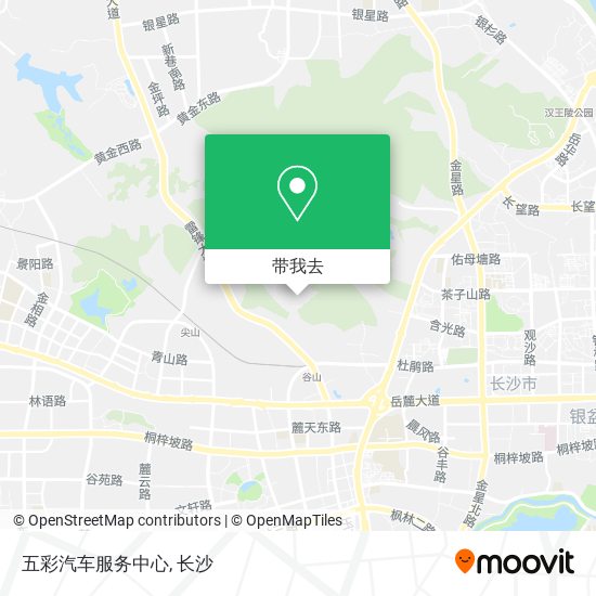 五彩汽车服务中心地图