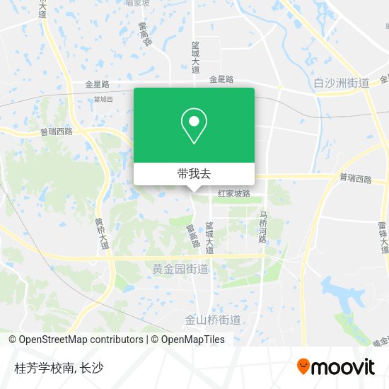 桂芳学校南地图