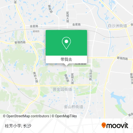 桂芳小学地图