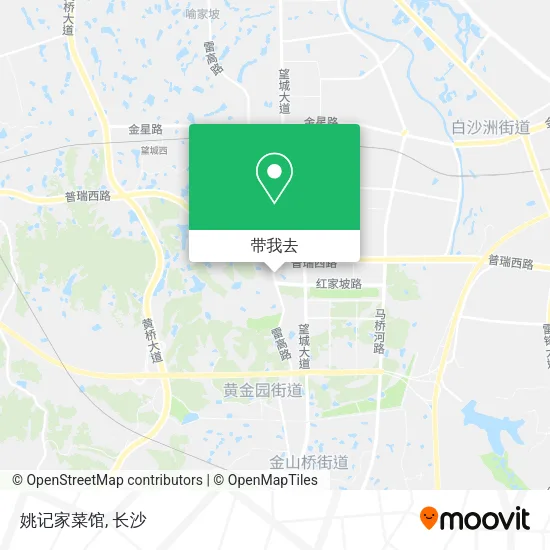 姚记家菜馆地图