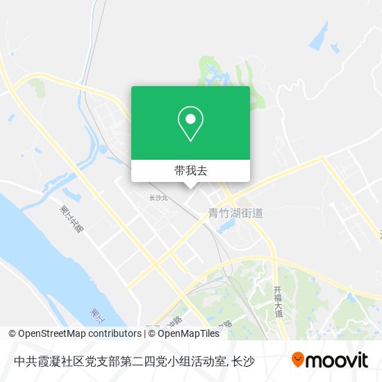 中共霞凝社区党支部第二四党小组活动室地图