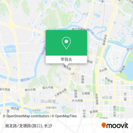 湘龙路/龙塘路(路口)地图