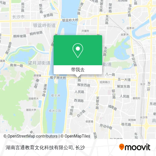 湖南言通教育文化科技有限公司地图