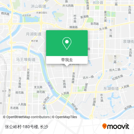 张公岭村-180号楼地图