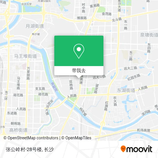 张公岭村-28号楼地图