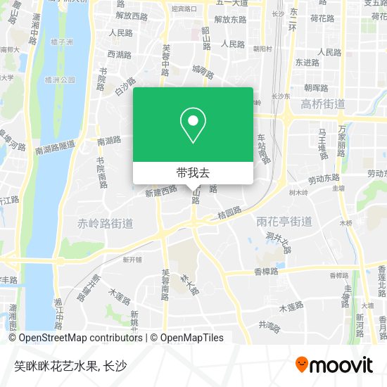 笑眯眯花艺水果地图
