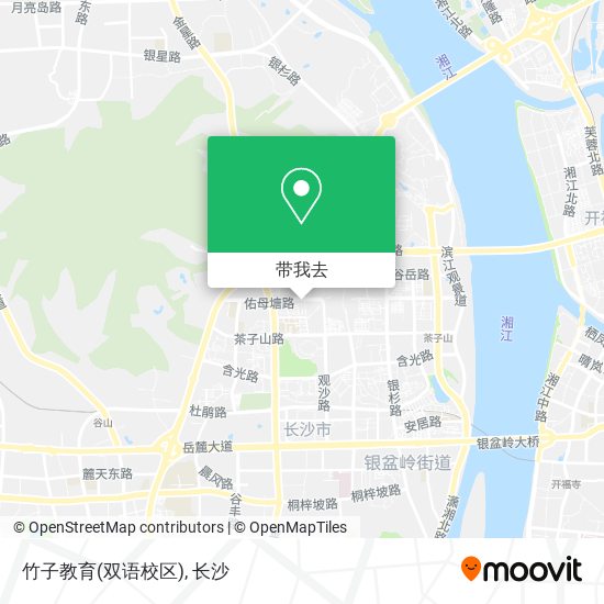 竹子教育(双语校区)地图