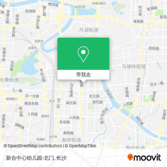 新合中心幼儿园-北门地图