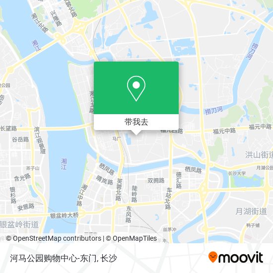 河马公园购物中心-东门地图