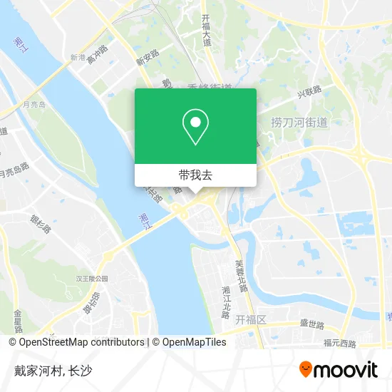 戴家河村地图