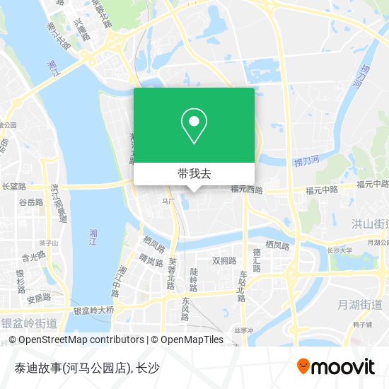 泰迪故事(河马公园店)地图