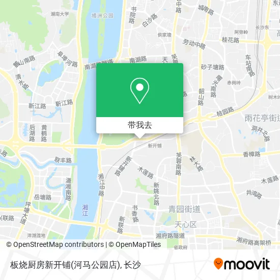 板烧厨房新开铺(河马公园店)地图