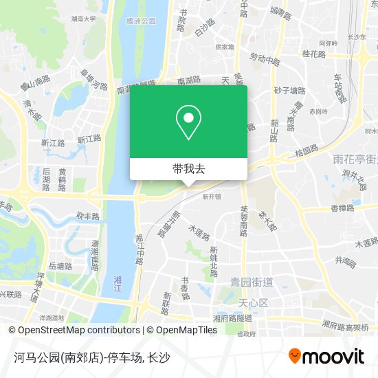 河马公园(南郊店)-停车场地图