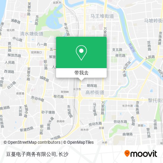 豆蔓电子商务有限公司地图