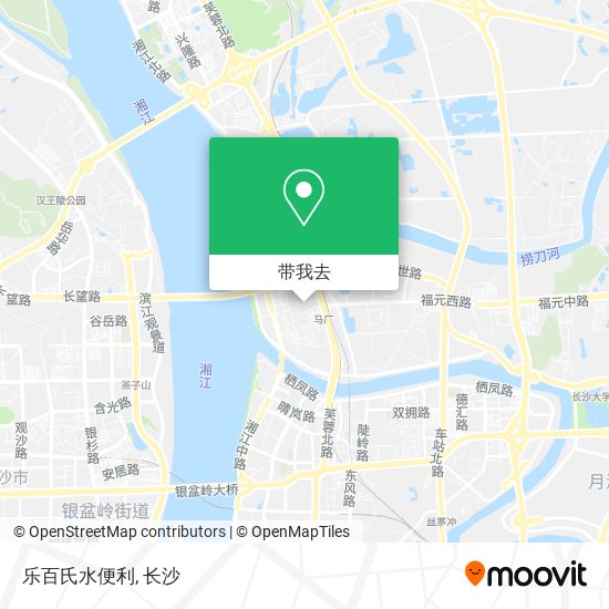 乐百氏水便利地图