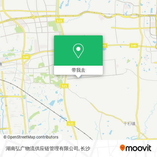 湖南弘广物流供应链管理有限公司地图