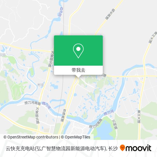 云快充充电站(弘广智慧物流园新能源电动汽车)地图