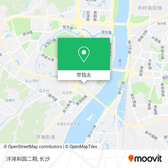 洋湖和园二期地图
