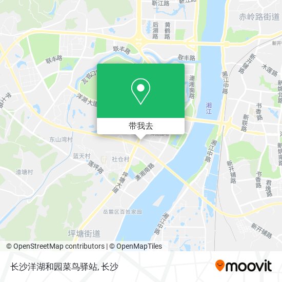 长沙洋湖和园菜鸟驿站地图