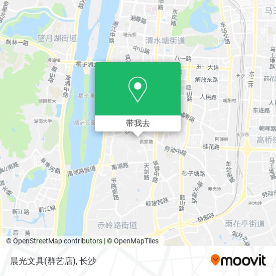 晨光文具(群艺店)地图