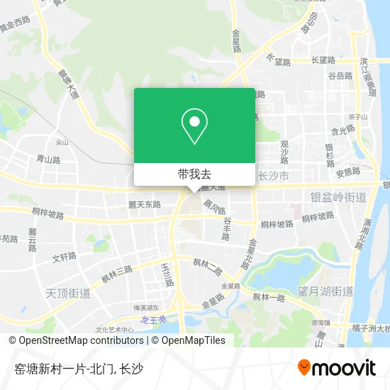 窑塘新村一片-北门地图