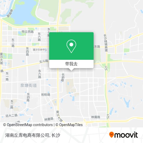 湖南丘库电商有限公司地图
