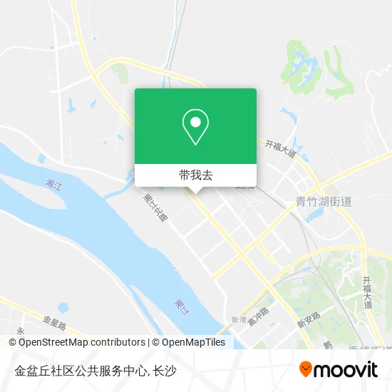 金盆丘社区公共服务中心地图