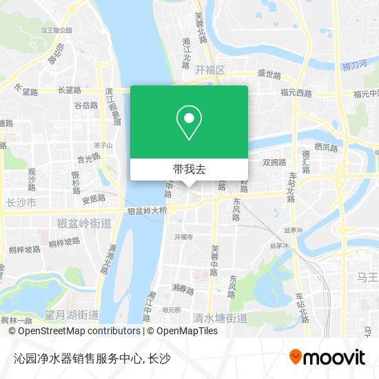 沁园净水器销售服务中心地图