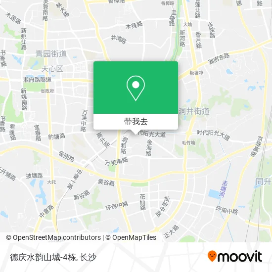 德庆水韵山城-4栋地图