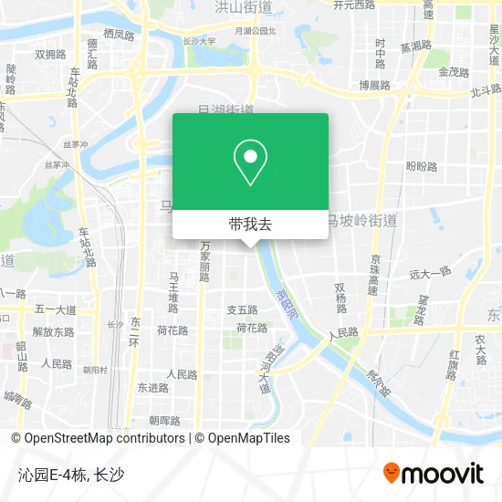 沁园E-4栋地图