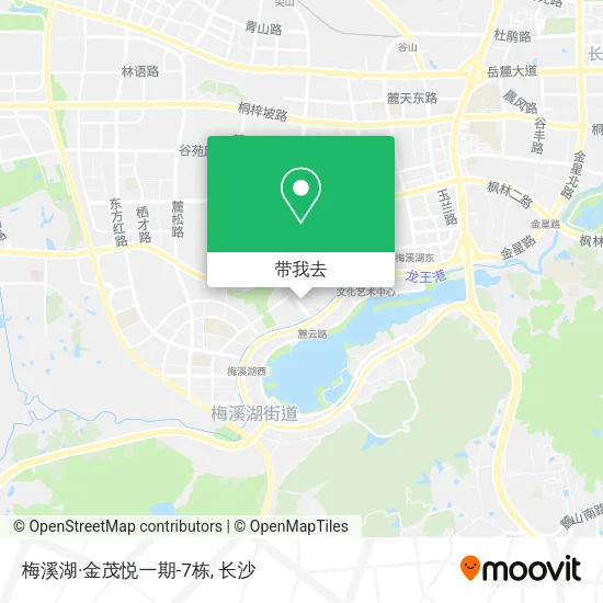 梅溪湖·金茂悦一期-7栋地图