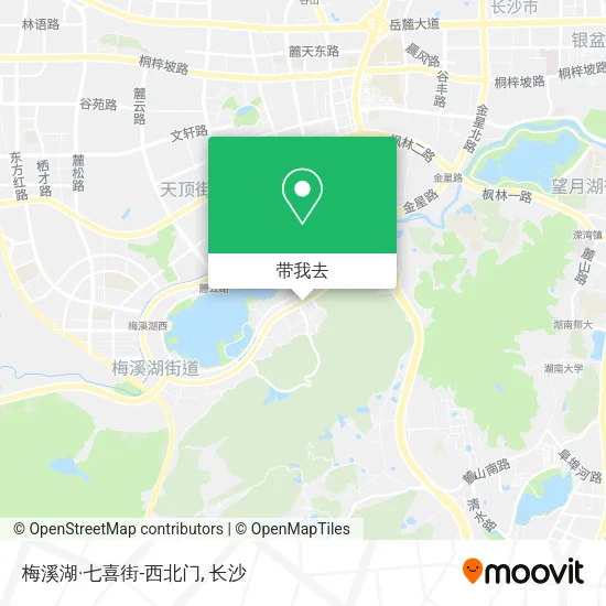 梅溪湖·七喜街-西北门地图