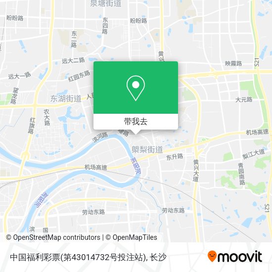 中国福利彩票(第43014732号投注站)地图