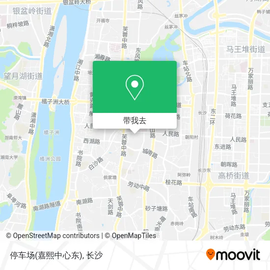 停车场(嘉熙中心东)地图