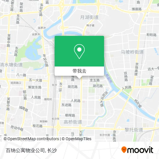 百纳公寓物业公司地图