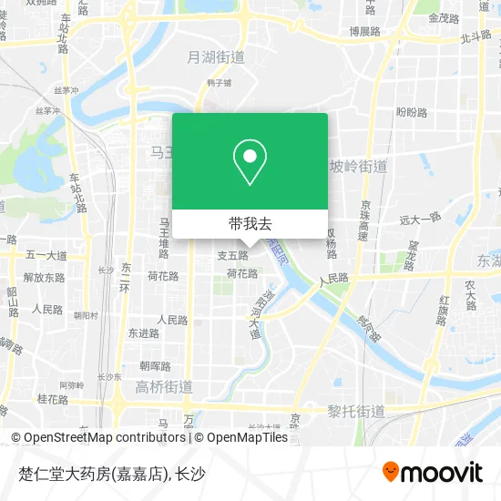 楚仁堂大药房(嘉嘉店)地图