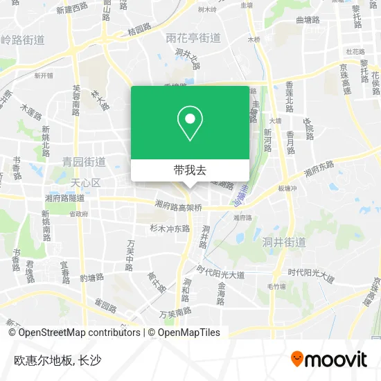 欧惠尔地板地图