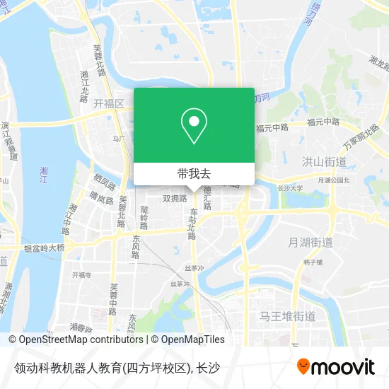 领动科教机器人教育(四方坪校区)地图
