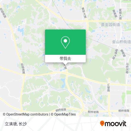 立满塘地图