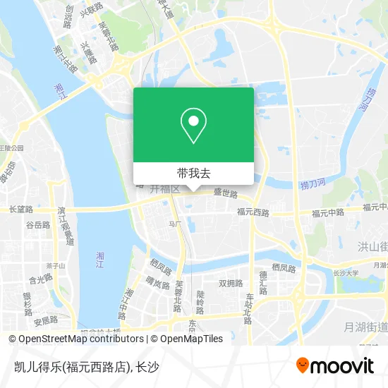 凯儿得乐(福元西路店)地图