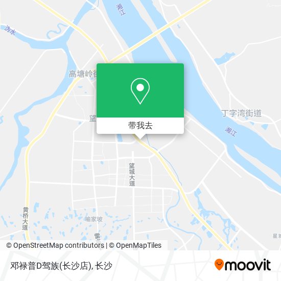 邓禄普D驾族(长沙店)地图