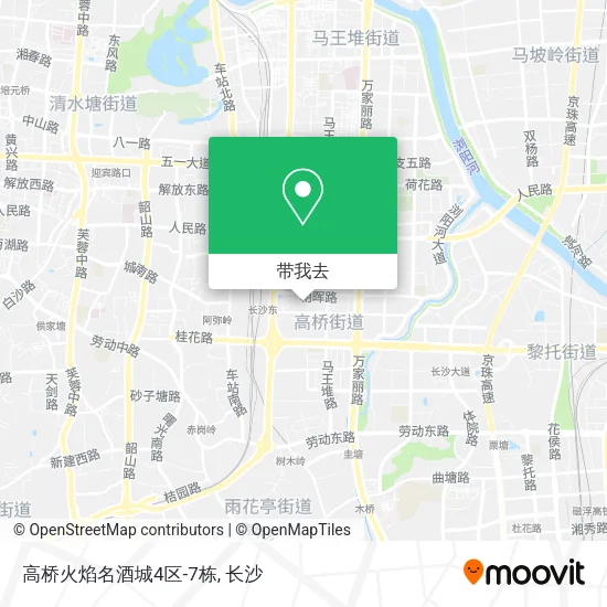 高桥火焰名酒城4区-7栋地图